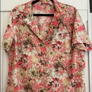Pappagallo Woman Hawaiian Shirt